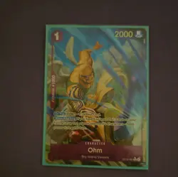 One Piece Ohm OP15-061 Adventure On Kami’s Island Alt Art Rare NM Card - Image 1