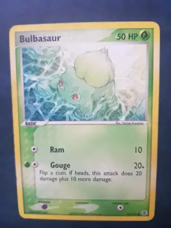 Bulbasaur 55/112 Pokemon card Ex Fire Red & Leaf Green LP - Image 1