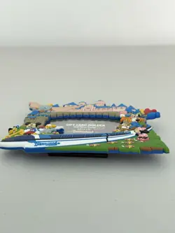 Disneyland Rubber Magnet Photo Frame Gift Card Holder Castle Monorail Mickey - Image 2