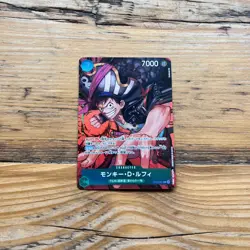 One Piece Card Game Monkey.D.Luffy OP02-041 Paramount War SR Parallel Pack Fresh - Image 2