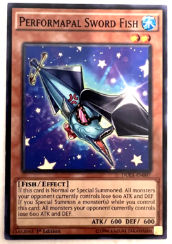 YuGiOh! - Performapal Sword Fish - Common - Image 1