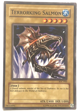 YuGiOh! - Terrorking Salmon - IOC-060 - Unlimited - Common - Image 1