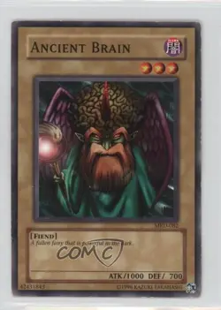 Ancient Brain Unlimited YuGiOh Metal Raiders #MRD-082 2002 READ - Image 1