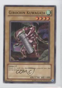 Girochin Kuwagata Unlimited YuGiOh Pharaoh's Servant #PSV-085 2002 READ - Image 1