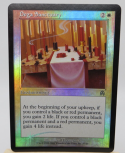 MTG Foil DEGA SANCTUARY 5/143 Apocalypse Magic The Gathering Card #229 CCG - Image 1