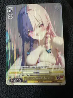 Nagomi Full Art Anime One Piece Waifu Trading Card Holofoil Season 3 Glow N Dark - Image 1