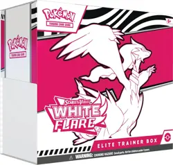 Pokemon TCG Card Scarlet & Violet White Flare Elite Trainer Box - Image 1