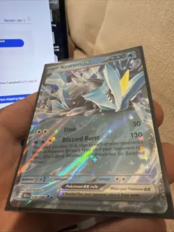 Pokemon TCG Kyurem EX Black Bolt Sv: Black Bolt Card 028/086 NM Condition - Image 2