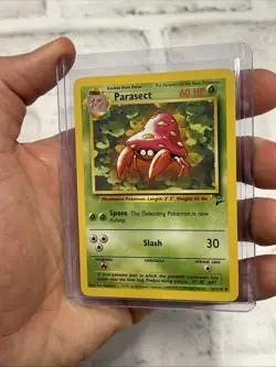 Pokemon Parasect 55/130 Base Set 2 Pokemon Card NM Near Mint Nintendo Uncommon - Image 2