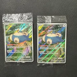 Snorlax 51 SVP Scarlet And Violet 151 Black Star Promo Sealed Pokemon Card 2023 - Image 1