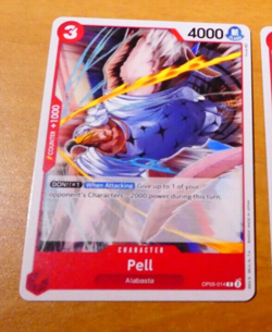ONE PIECE AWAKENING OF THE NEW ERA ENGLISH CARD GAME CARTE OP05-014 EN ANG NEUF - Image 1