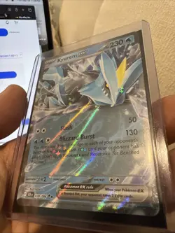 Pokemon TCG Kyurem EX Black Bolt Sv: Black Bolt Card 028/086 NM Condition - Image 2