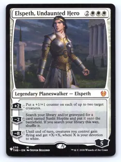 Elspeth, Undaunted Hero 270 Mythic Theros Beyond Death Magic: The Gathering LP - Image 1