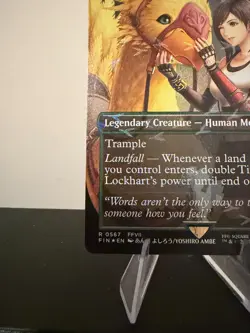 Tifa Lockhart (Borderless) (Chocobo Track Foil) Final Fantasy Foil - Image 4