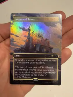 MTG Command Tower 0001 Marvel Super Heroes Exclusive Promo Foil 2026 - Image 1