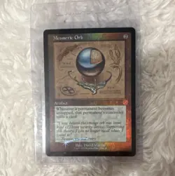 Mesmeric Orb Foil Retro Frame Artifact 2022 - Image 1