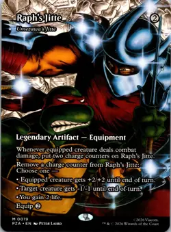Raph's Jitte - Umezawa's Jitte (Borderless) M TMNT Source Material 19 - Image 1