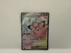 2025 Pokemon Journey Together Lillie's Clefairy ex 173/159 - Image 1