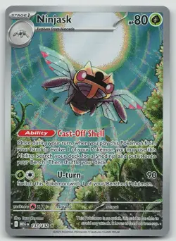 Pokemon Ninjask 137/132 Mega Evolution Illustration Rare Holo NM - Image 1