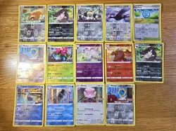 Pokemon Go Bundle x14 Holo/Reverse holo Lapras Venasaur Bidoof Gyarados - Image 1