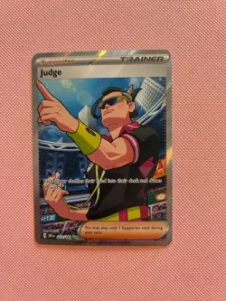Judge 222/182 Sv10: Destined Rivals Holo - Trainer - English - Pokemon TCG - Image 1