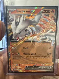 Pokemon TCG Reshiram EX White Flare Double Rare Card 020/086 Mint Condition - Image 1