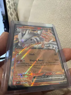Pokemon TCG Reshiram EX White Flare Double Rare Card 020/086 Mint Condition - Image 3