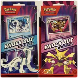 2 X Pokemon TCG RARE Knock Out Collection Boxes / 4 BOOSTER PACKS !! 2 PROMOS - Image 1