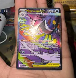 Mega Gengar EX 269/217 Secret Rare Holo Full Art EX Pokemon TCG English - Image 1