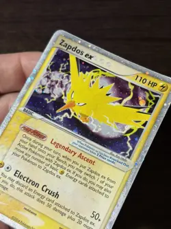 Pokemon TCG “Zapdos ex” 116/112 FireRed & LeafGreen Holo 2004 DMG - Image 4