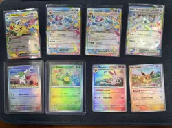 Prismatic evolutions Pokemon Card lot Trainers, Master Balls, Pokeball, Promo - Image 1