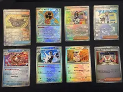 Prismatic evolutions Pokemon Card lot Trainers, Master Balls, Pokeball, Promo - Image 3