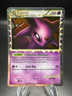 Pokemon Undaunted ESPEON PRIME Ultra Rare #81/90 1 - Image 1