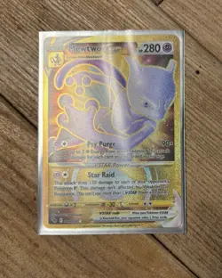 Mewtwo VSTAR 086/078 Secret Rare Holo Pokemon GO EN 280HP 2022 - Image 3