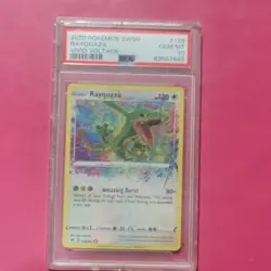 Pokemon TCG Rayquaza 138/185 Vivid Voltage Amazing Rare Holo PSA 10 English - Image 1