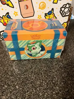 Pokemon TCG New Factory Sealed Paldea Adventure Chest - Image 2
