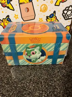 Pokemon TCG New Factory Sealed Paldea Adventure Chest - Image 3