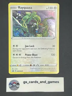 Rayquaza Cosmos Holo SwSh #029 - Sword & Shield Promo - Pokemon TCG - SWIRL - Image 1