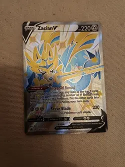 Zacian V (Shiny) Swsh292 Swsh: Sword & Shield Promo Cards Holo - Image 1