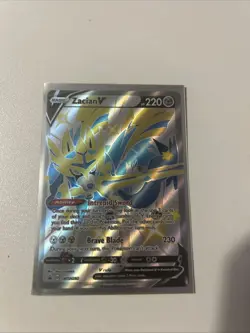 Zacian V (Shiny) SWSH292 SWSH: Sword & Shield Promo Cards Holo - Image 1
