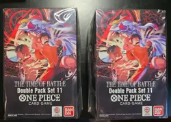 One Piece Time of Battle Double Pack Set 11 OP-16 English Lot Of Two Boxes - Image 1