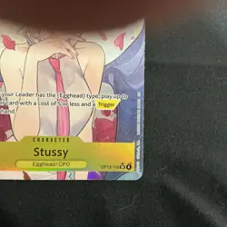 One Piece TCG: Stussy Alternate Art OP13-110 Carrying On His Will - Image 4