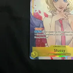 One Piece TCG: Stussy Alternate Art OP13-110 Carrying On His Will - Image 5
