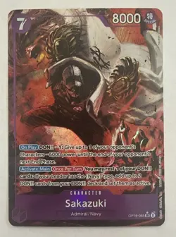 Sakazuki (Alternate Art) OP16-065 The Time of Battle Foil - Image 1