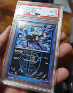 Umbreon 64/116 PSA 8 Holo Plasma Freeze Black & White 2013 Pokemon Card Graded - Image 3
