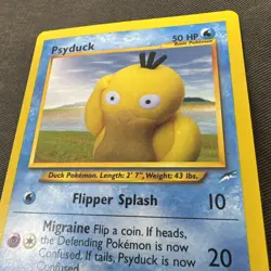 Psyduck 79/105 Neo Destiny Pokemon Card LP - Image 2