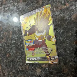 Vegeta Time Regulator CHAMPIONSHIP FINALS Foil Dragon Ball Super Card Game | LP - Image 2