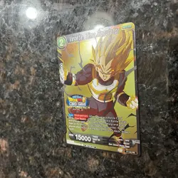 Vegeta Time Regulator CHAMPIONSHIP FINALS Foil Dragon Ball Super Card Game | LP - Image 5