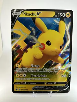 Pikachu V SWSH061 Jumbo Cards Holo - Image 1