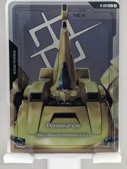Bandai Gundam Card Game Resource Card The-O R-021 C+ - Image 1